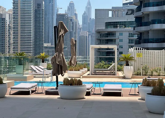 Lux 1Br Direct Access To Dubai Marina 4 People