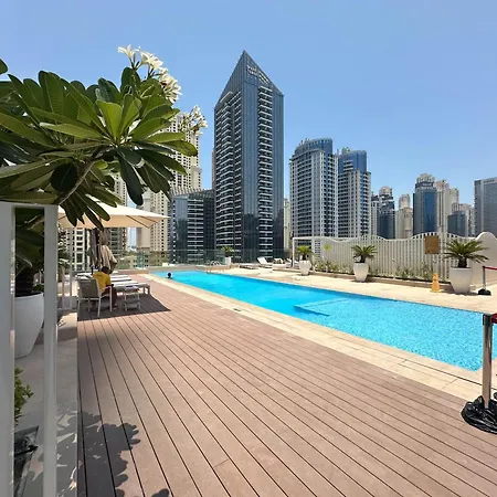 Lux 1Br Direct Access To Dubai Marina 4 People Apartment Exterior photo